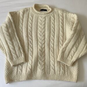 Mango Cable Knit Sweater